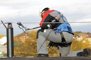 План производства работ ППР с применением анкерной линии и анкерной точки